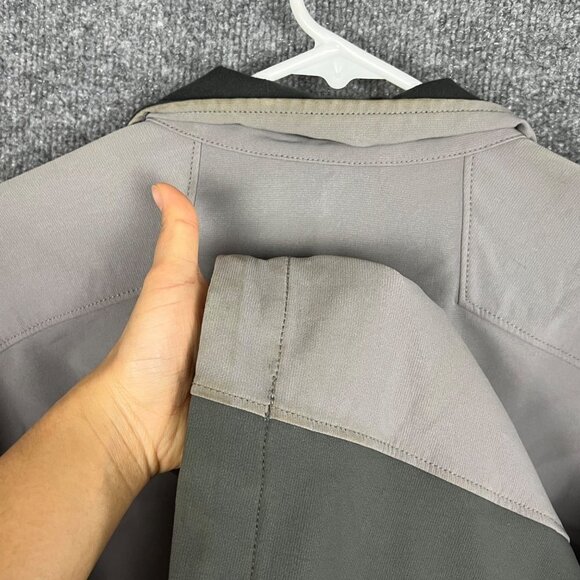 Mountain Hardwear Gray Jacket Mens size M Full Zip - Picture 4 of 10